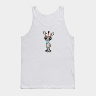 Cute Baby Zebra Nurse Tank Top